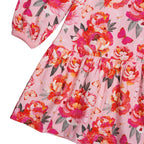Mädchenkleid Peonies Pfingstrosenkleid von Ma-ia Family -40% reduziert