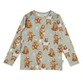 T-Shirt Bears in salbei/braun von Ma-ia Family -50% reduziert