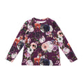 Ma-ia Langarmshirt mit Bambi Print lila