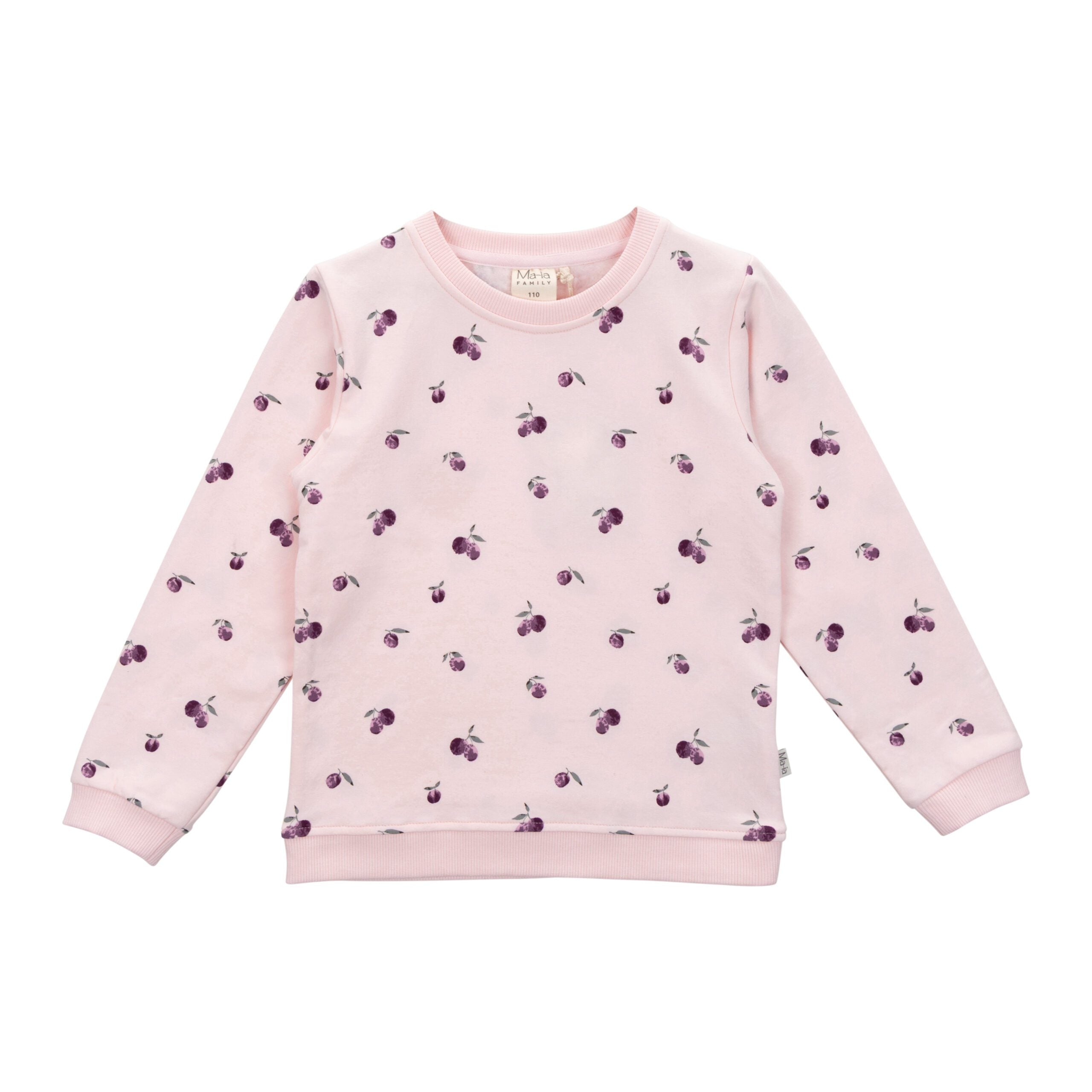 Ma-ia Plums College-Sweatshirt, hellrosa