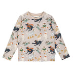 Ma-ia Dogs Hundeprint Langarmshirt beige