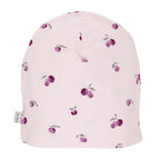 Ma-ia Mütze mit Pflaumenprint hellrosa