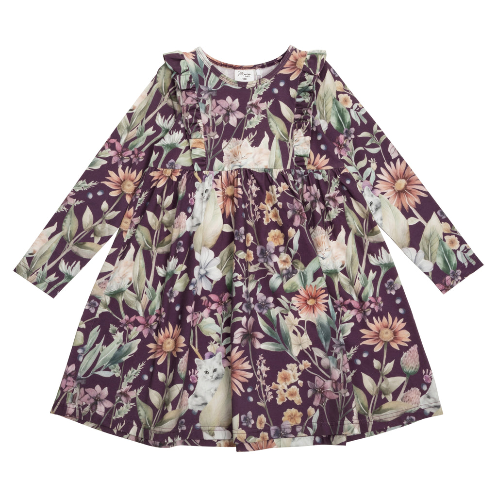 Ma-ia Family - Catmint Dress - Katzenminze Kleid violet