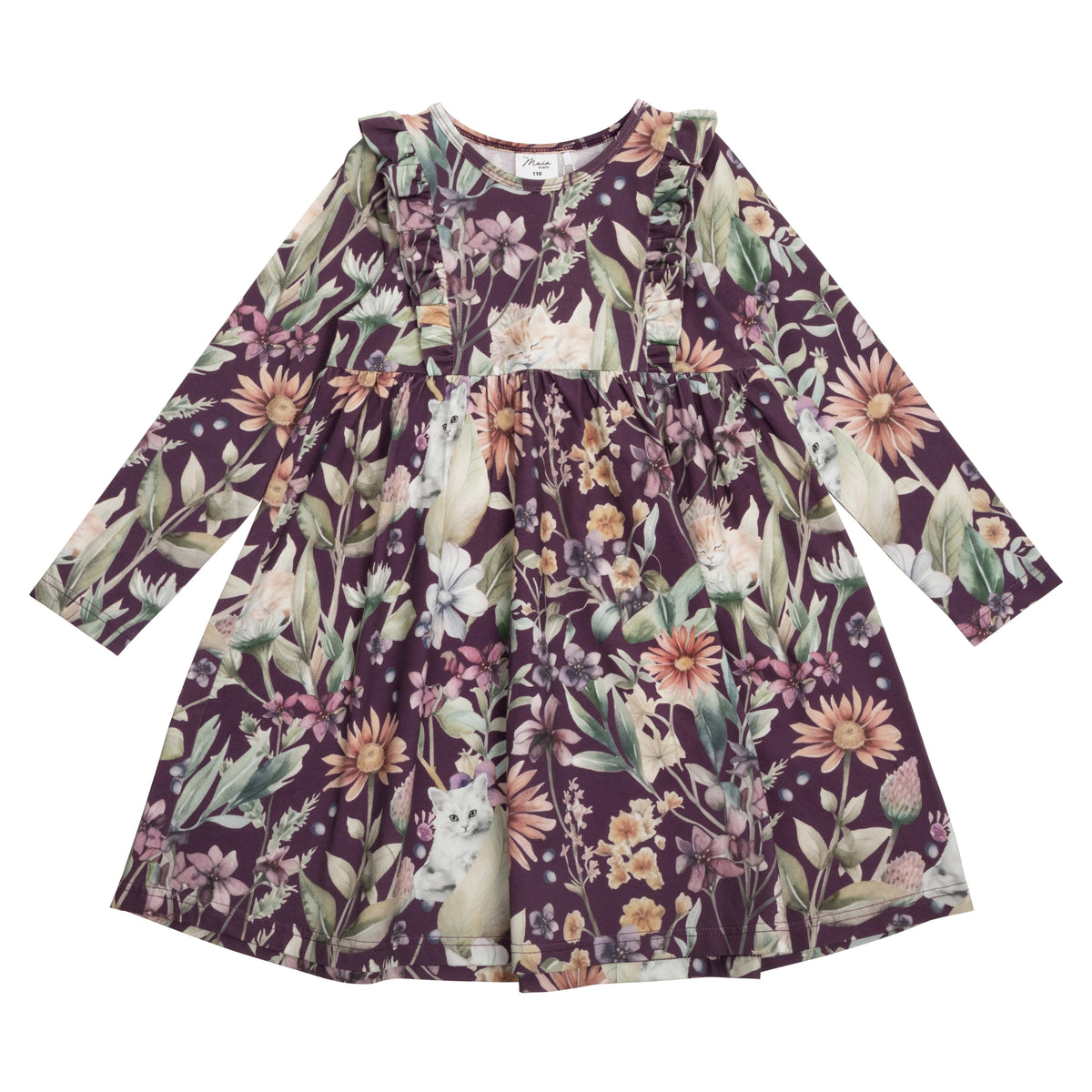 Ma-ia Family - Catmint Dress - Katzenminze Kleid violet