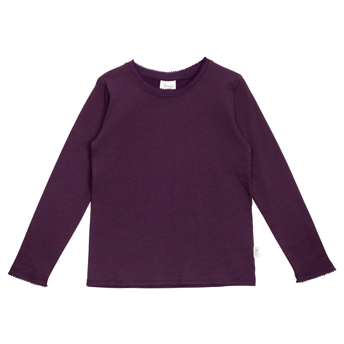 Ma-ia Family - Etta Shirt purple - Uni langarmshirt lila