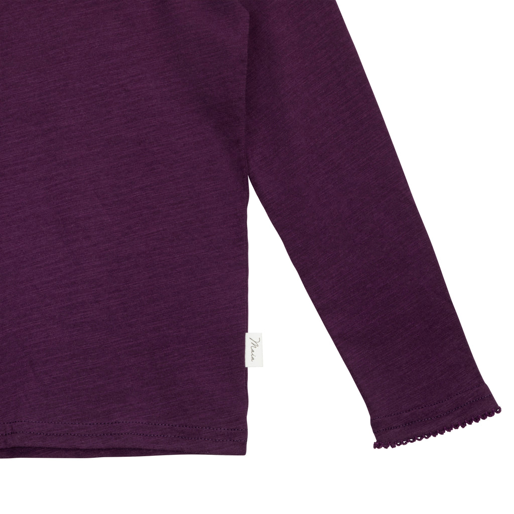 Ma-ia Family - Etta Shirt purple - Uni langarmshirt lila
