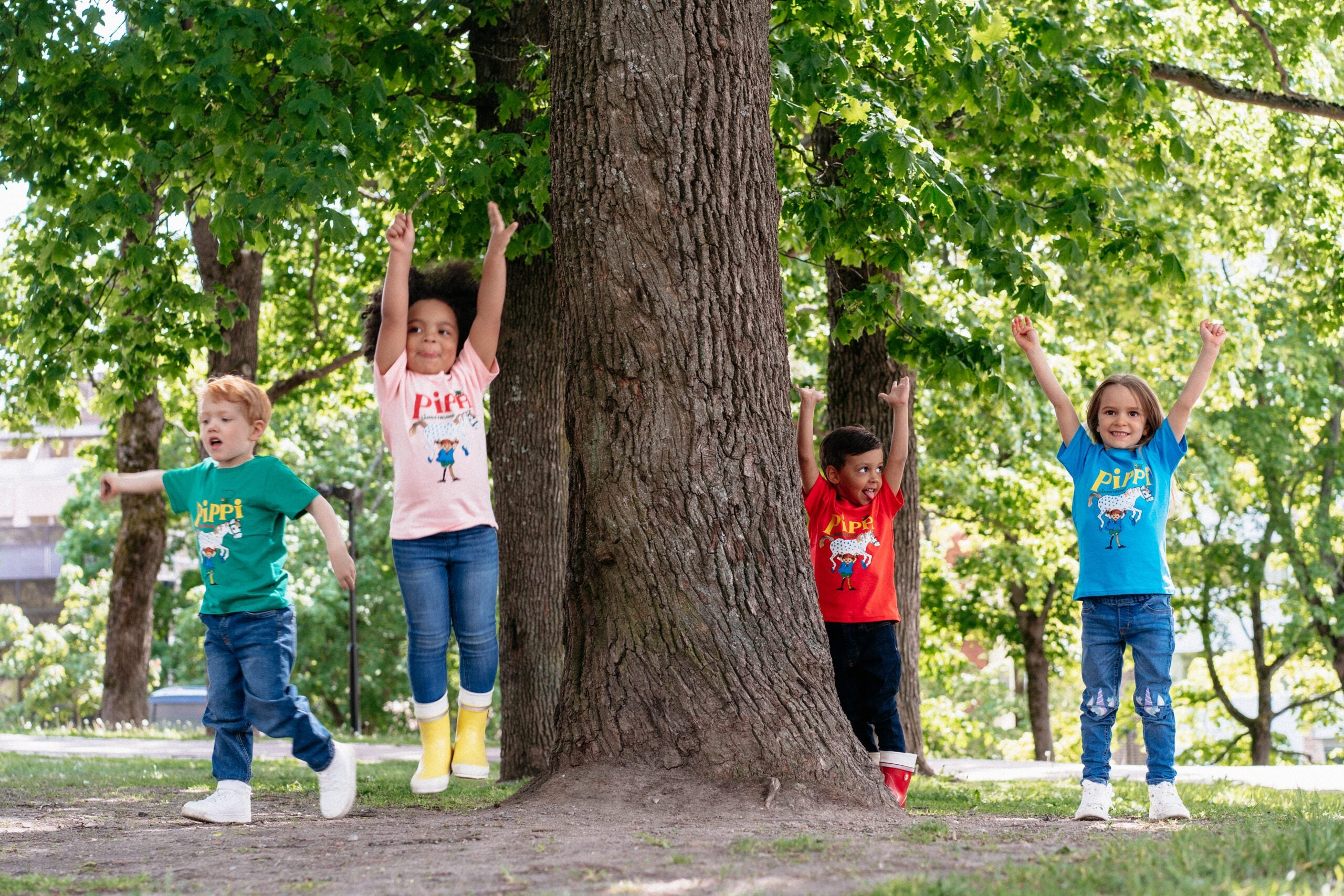 Martinex - Pippi Langstrumpf T-Shirt grün noch in Gr. 86/92 und Gr. 146/152 vorrätig!