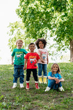 Martinex - Pippi Langstrumpf T-Shirt grün noch in Gr. 86/92 und Gr. 146/152 vorrätig!