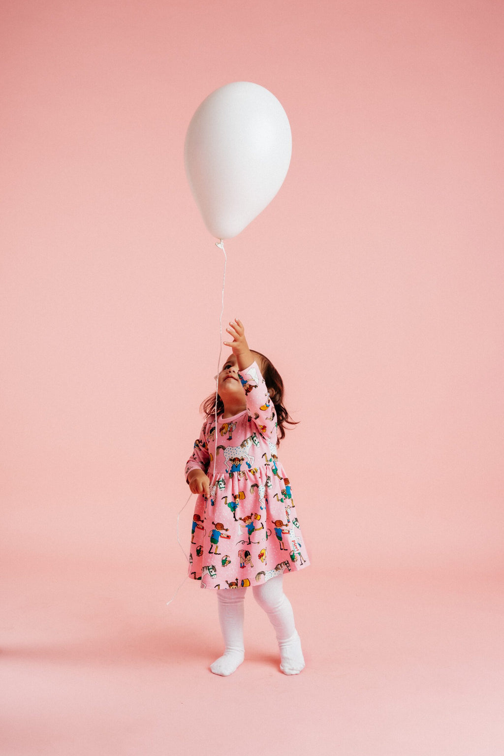 Martinex Pippi Langstrumpf Bodykleid rosa  wenige Größen jetzt reduziert!