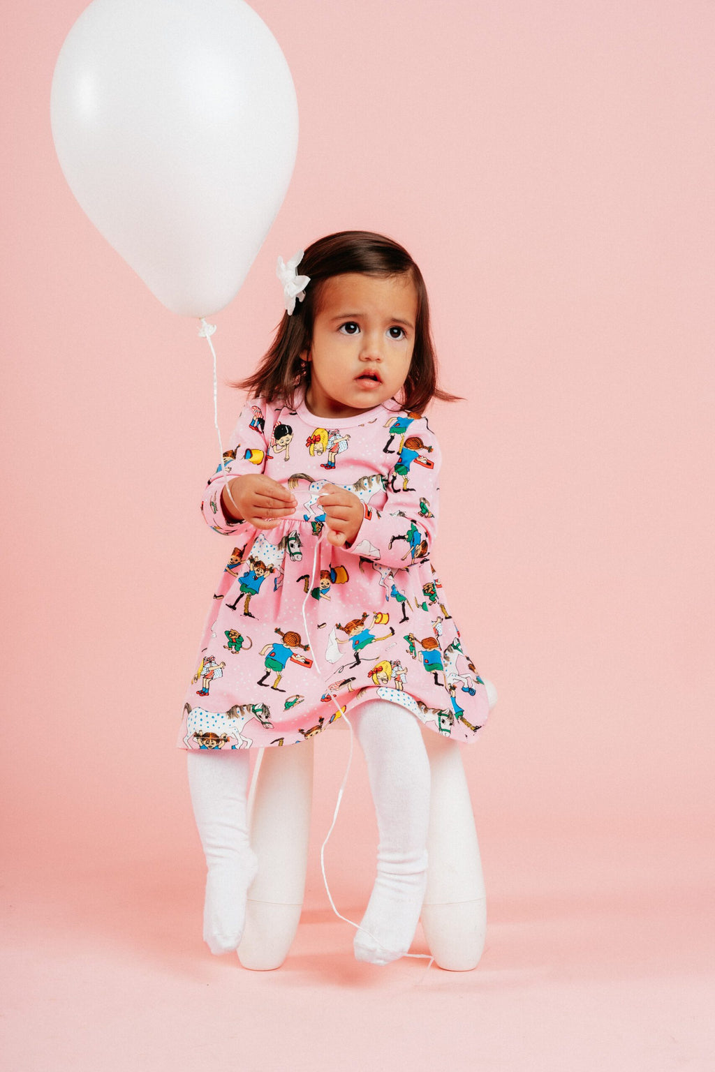 Martinex Pippi Langstrumpf Bodykleid rosa  wenige Größen jetzt reduziert!