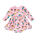 Martinex Pippi Langstrumpf Bodykleid rosa  wenige Größen jetzt reduziert!