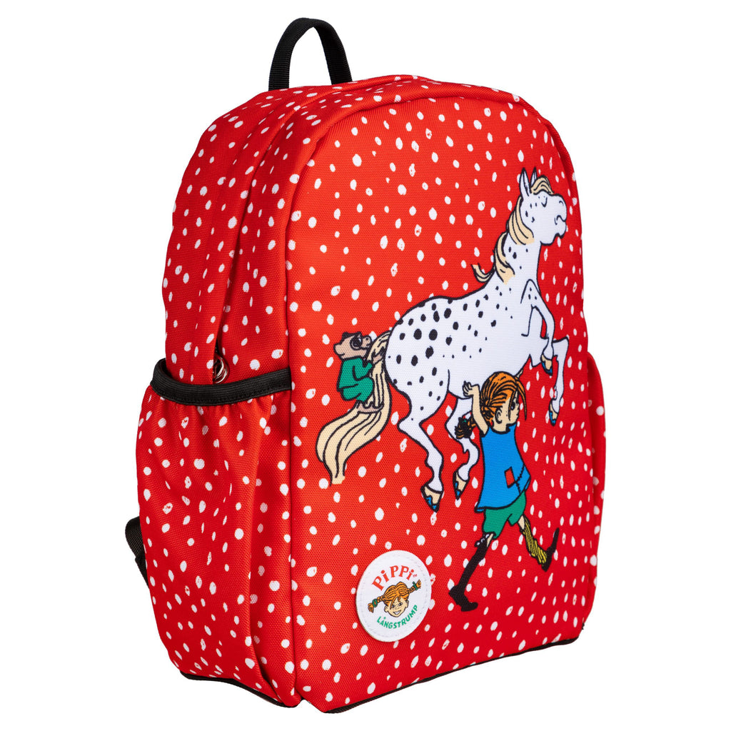 Pippi Langstrumpf Rucksack rot - Martinex