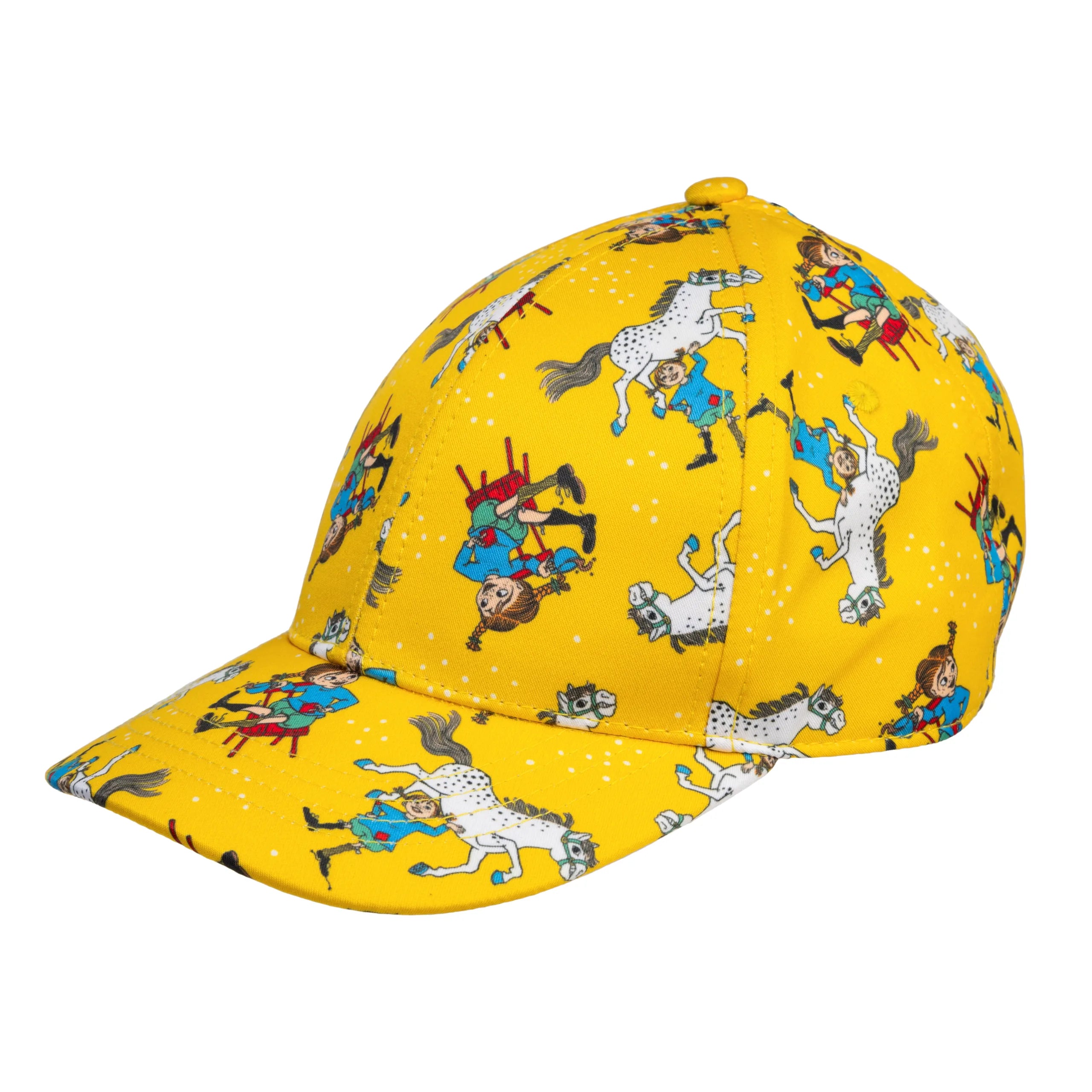 Pippi Langstrumpf „Confident“ Cap yellow Martinex verstellbar in der Größe