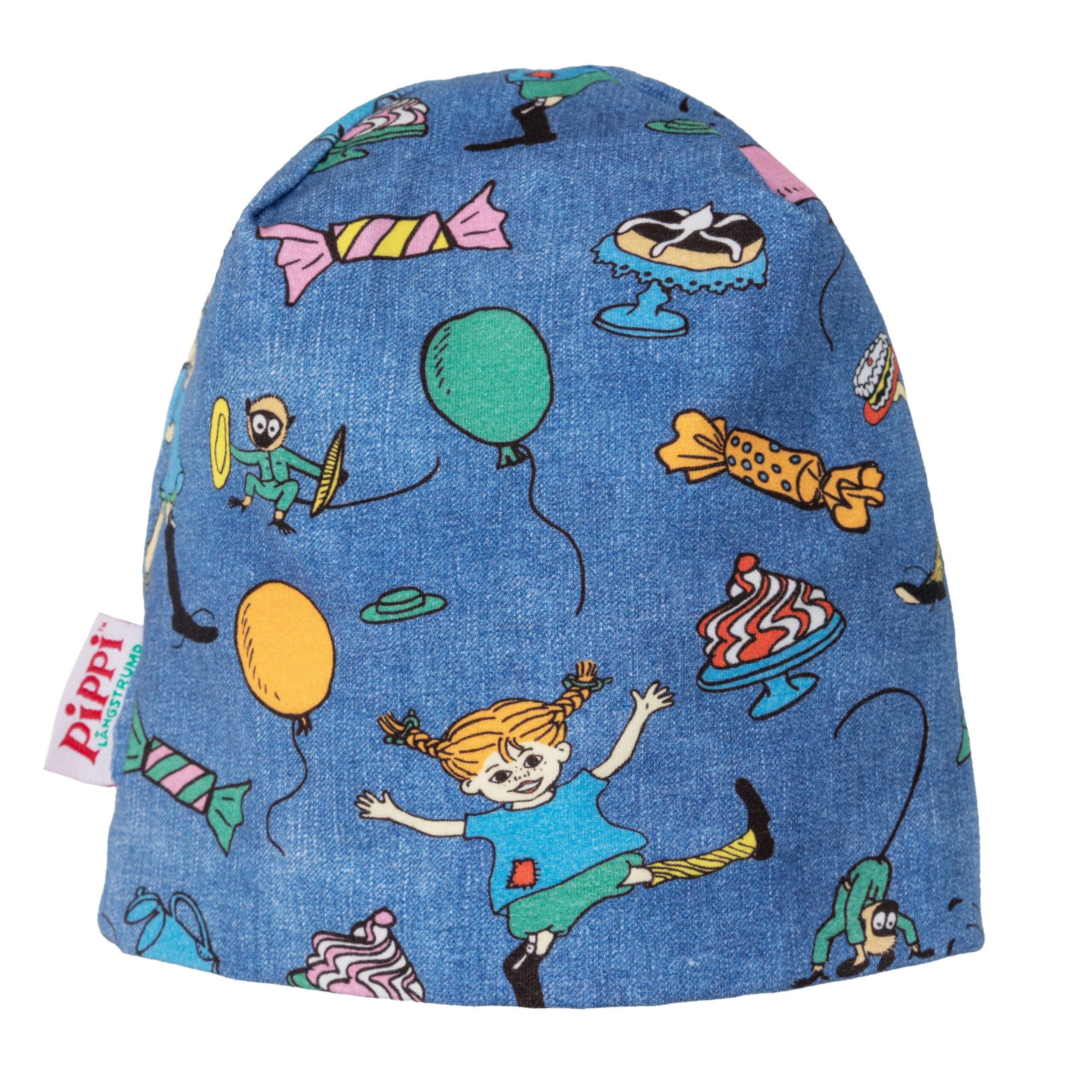 Pippi Langstrumpf Party Beanie denim