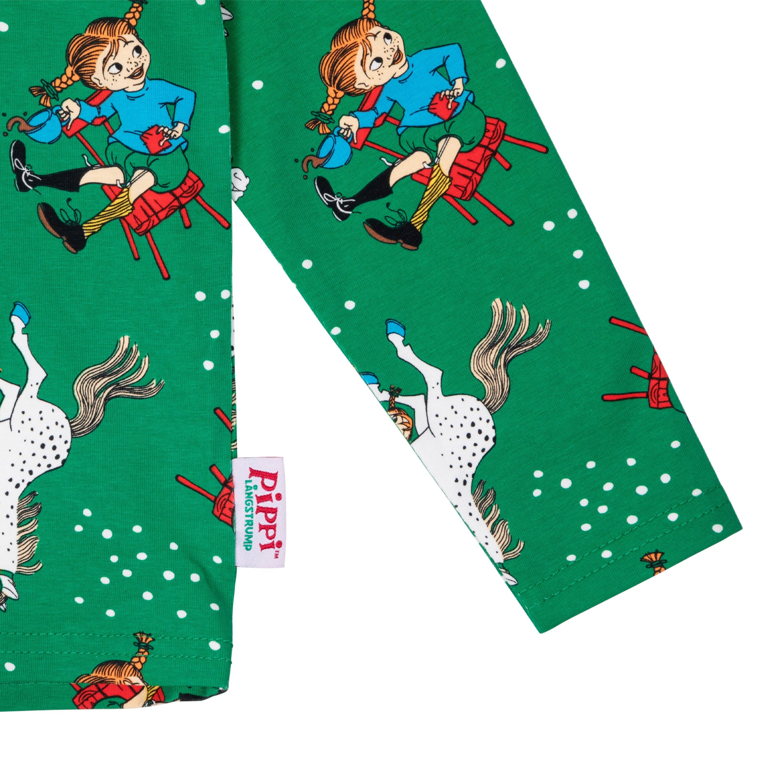 Pippi Langstrumpf Confident Shirt grün