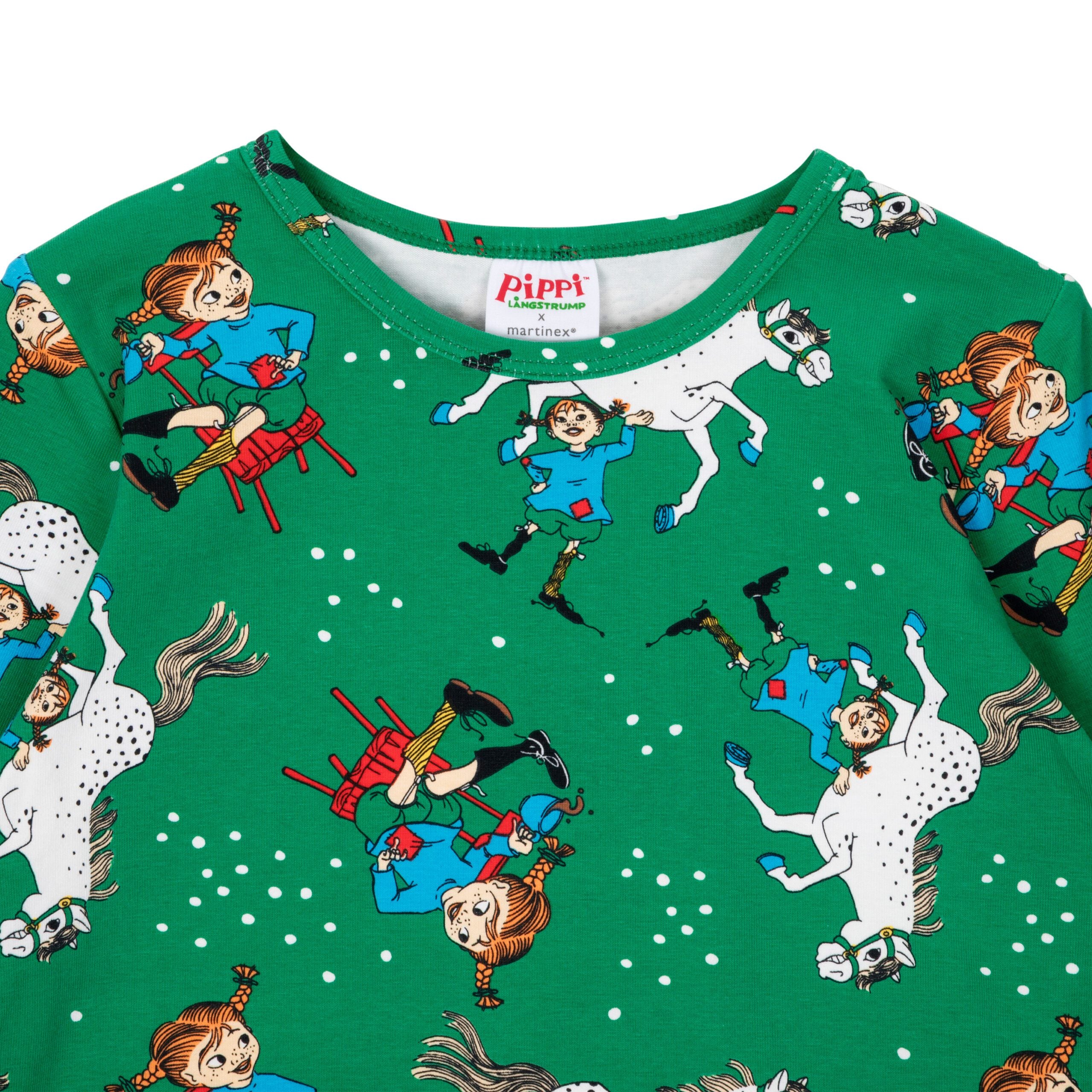 Pippi Langstrumpf Confident Shirt grün