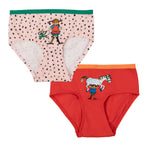 Pippi Langstrumpf Pippi Slips 2er-Pack Rosa