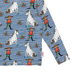 Pippi Langstrumpf - Pippi Pals Shirt Blue Shirt gestreift mit kleinem Onkel