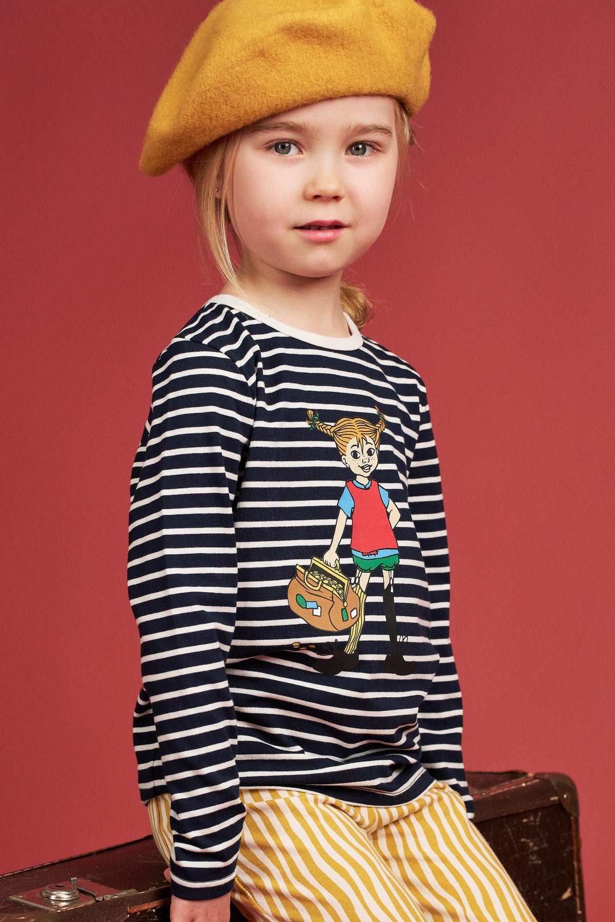 Pippi Langstrumpf - Langarmshirt Pippi Langstrumpf Rich Striped gestreift