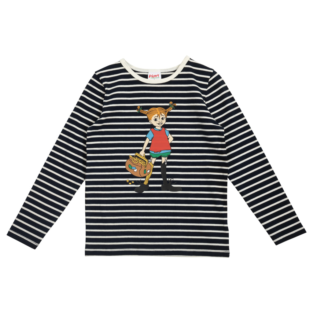 Pippi Langstrumpf - Langarmshirt Pippi Langstrumpf Rich Striped gestreift