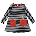 Pippi Langstrumpf -  Kleid Pippi Langstrumpf Best Buddies Blue stripes
