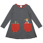 Pippi Langstrumpf -  Kleid Pippi Langstrumpf Best Buddies Blue stripes