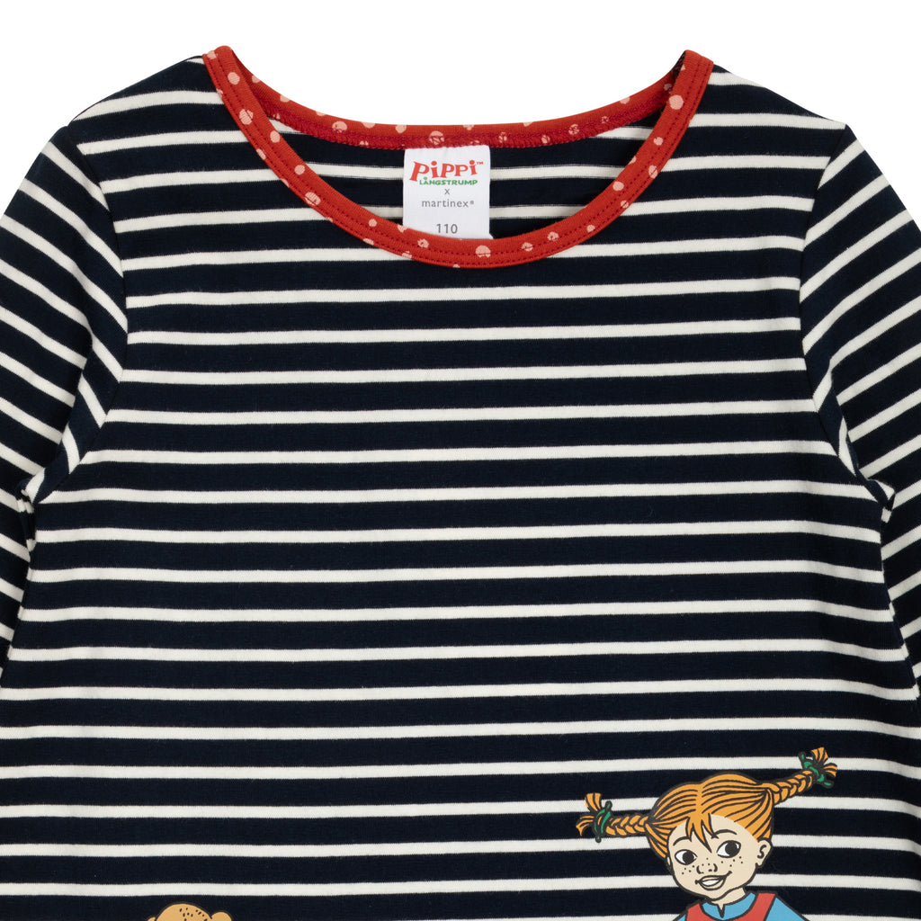 Pippi Langstrumpf - Langarmshirt Pippi Langstrumpf Rich Striped gestreift