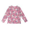 Pippi Langstrumpf - Langarmshirt  Pippi Langstrumpf mit kleinem Onkel, lila