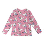 Pippi Langstrumpf - Langarmshirt  Pippi Langstrumpf mit kleinem Onkel, lila