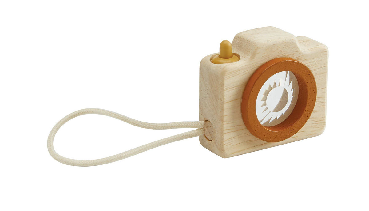 PlanToys- Kamera Mini Ab 3 Jahre 100% Gummibaumholz