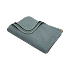 PURE PURE Baby Fleece Decke aus 60% Merino-Schurwolle und 40% Baumwolle salbei