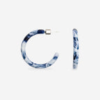Ohrringe - Cellulose Acetat Loop Mare: Mare