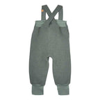 PURE PURE Kinder Walk-Latzhose salbei  80% Merinowolle kbT 20% Baumwolle Farbe salbei