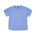 PURE PURE Musseline Hemd in Farbe blau