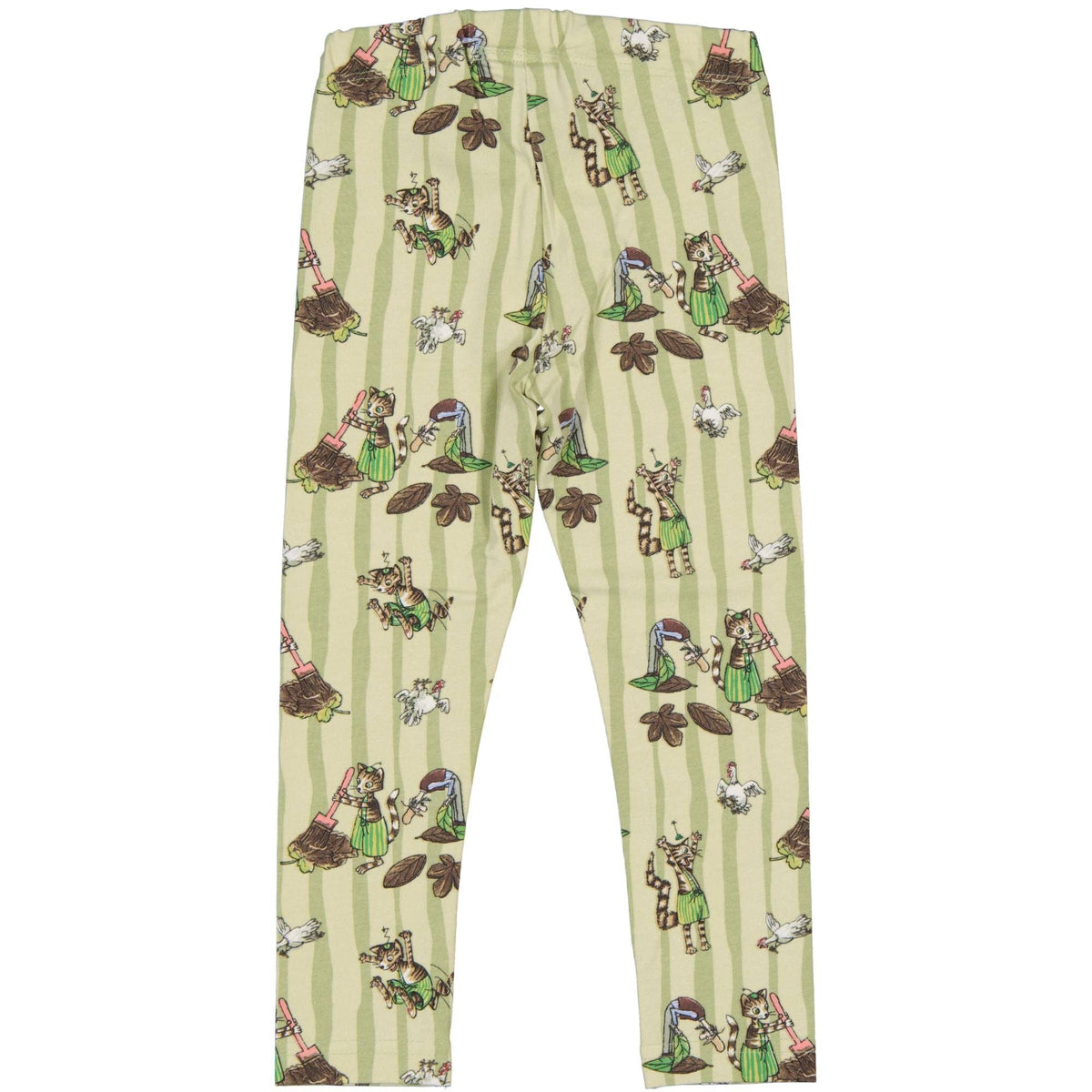 Leggings Pettson und Findus grün