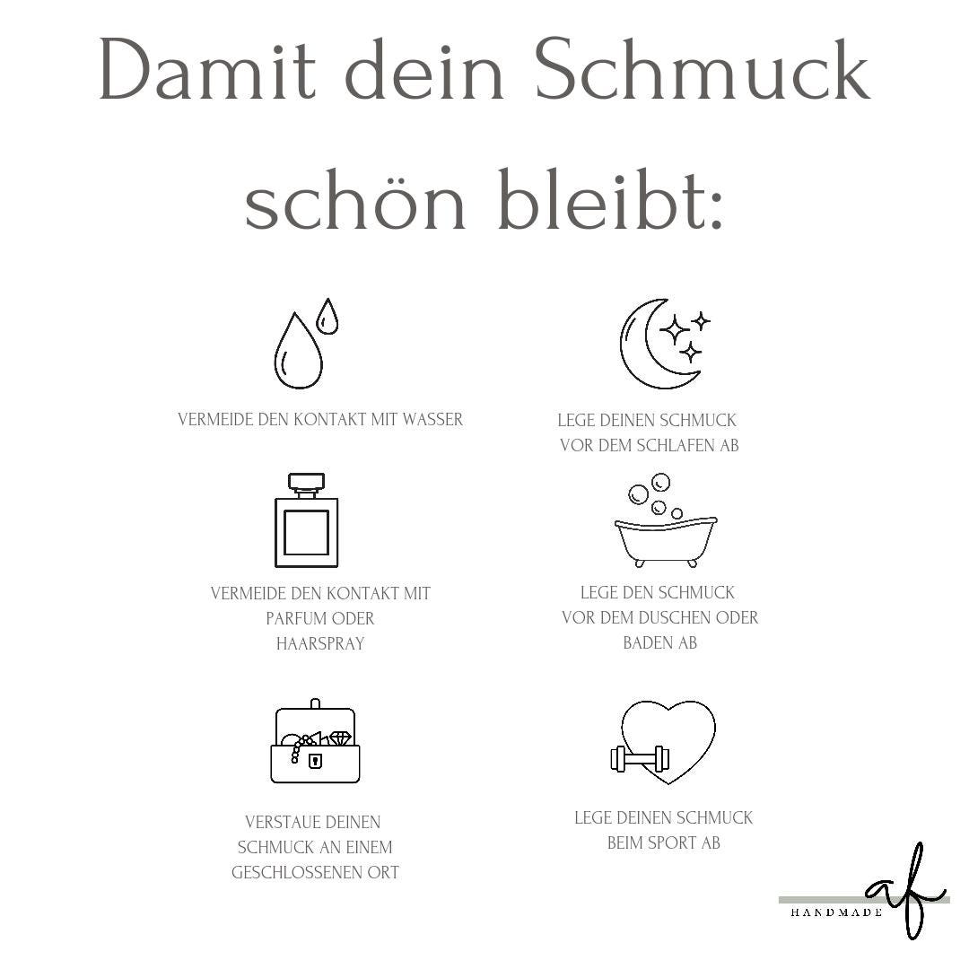 afHandmade Handgefertigte Creolen Ohrringe Leolook braun/schwarz