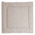 Baby Spielmatte / Krabbeldecke aus Biobaumwolle - Farbe beige mit Safarimotiv