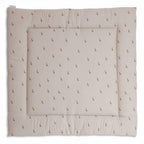 Baby Spielmatte / Krabbeldecke aus Biobaumwolle - Farbe beige mit Safarimotiv