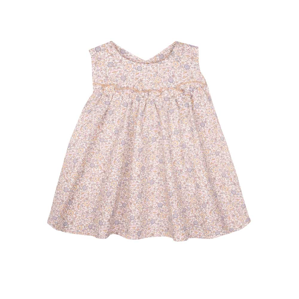PURE PURE zartes Babykleid mit Blümchendruck aus Biobaumwolle noch in Gr. 80 vorrätig