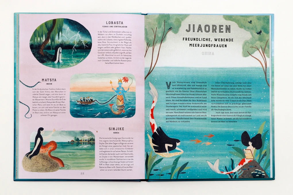 LAURENCE KING VERLAG Atlas der Meerjungfrauen - Meereswesen aus aller Welt