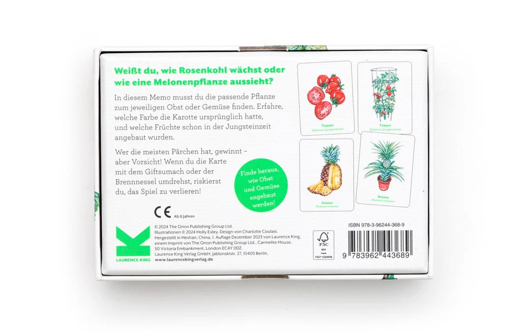 LAURENCE KING VERLAG Obst und Gemüse  - Ein Garten Memory