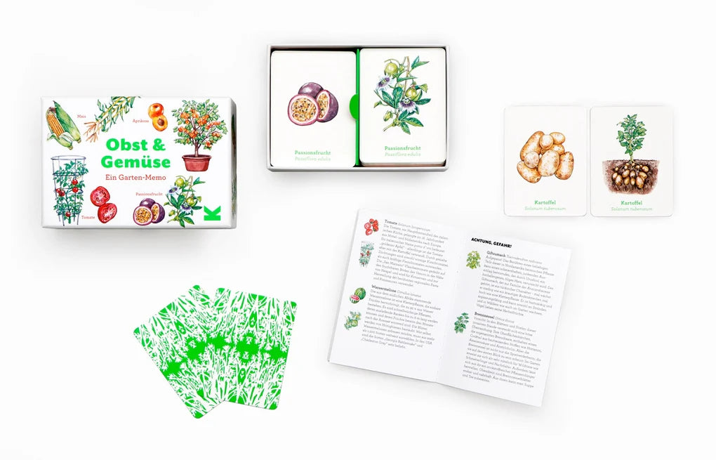 LAURENCE KING VERLAG Obst und Gemüse  - Ein Garten Memory