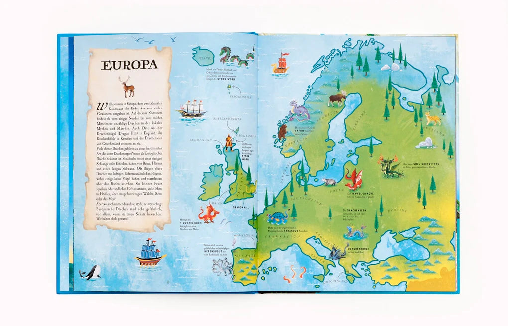 LAURENCE KING VERLAG Der Drachen-Atlas Legendäre Drachen aus aller Welt