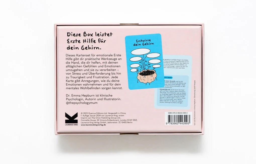 LAURENCE KING VERLAG Emotionale Erste Hilfe 45 Karten zur Selbstfürsorge
