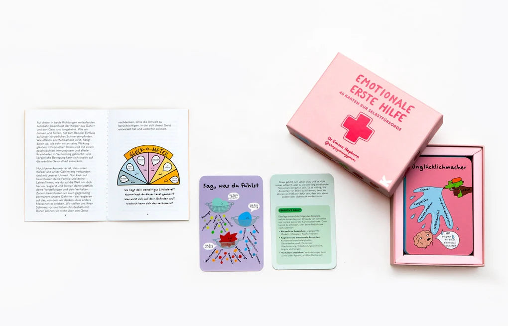 LAURENCE KING VERLAG Emotionale Erste Hilfe 45 Karten zur Selbstfürsorge
