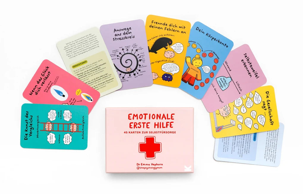 LAURENCE KING VERLAG Emotionale Erste Hilfe 45 Karten zur Selbstfürsorge