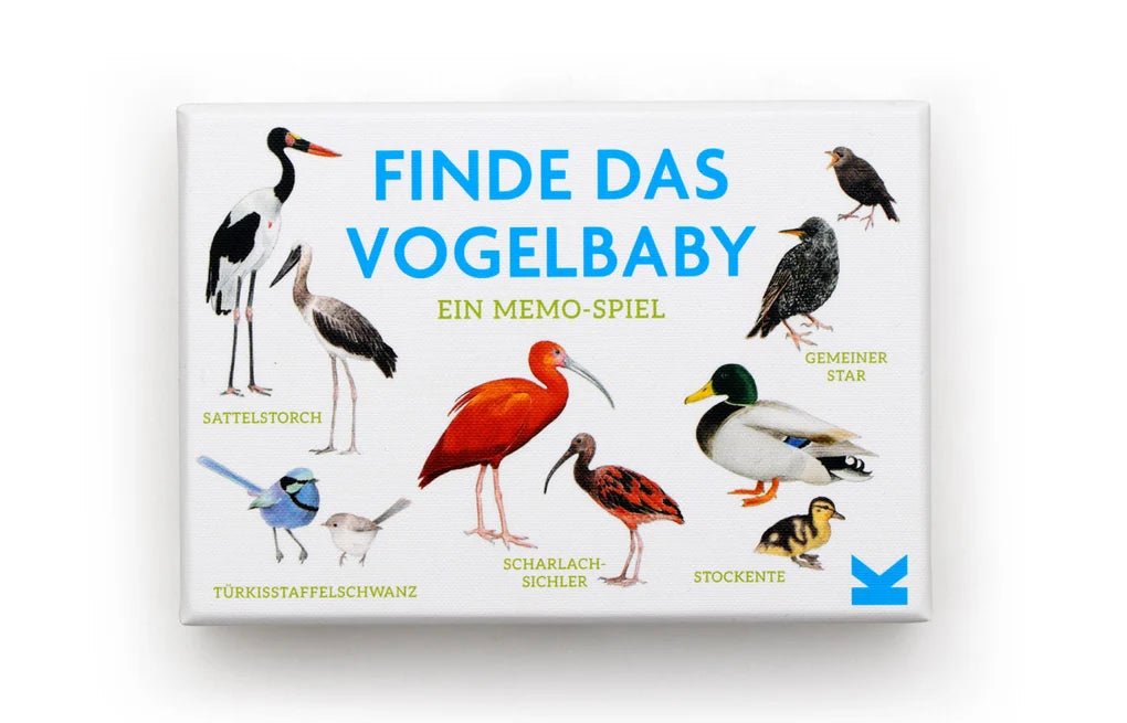 LAURENCE KING VERLAG - Finde das Vogelbaby - Memory ab 6 Jahre