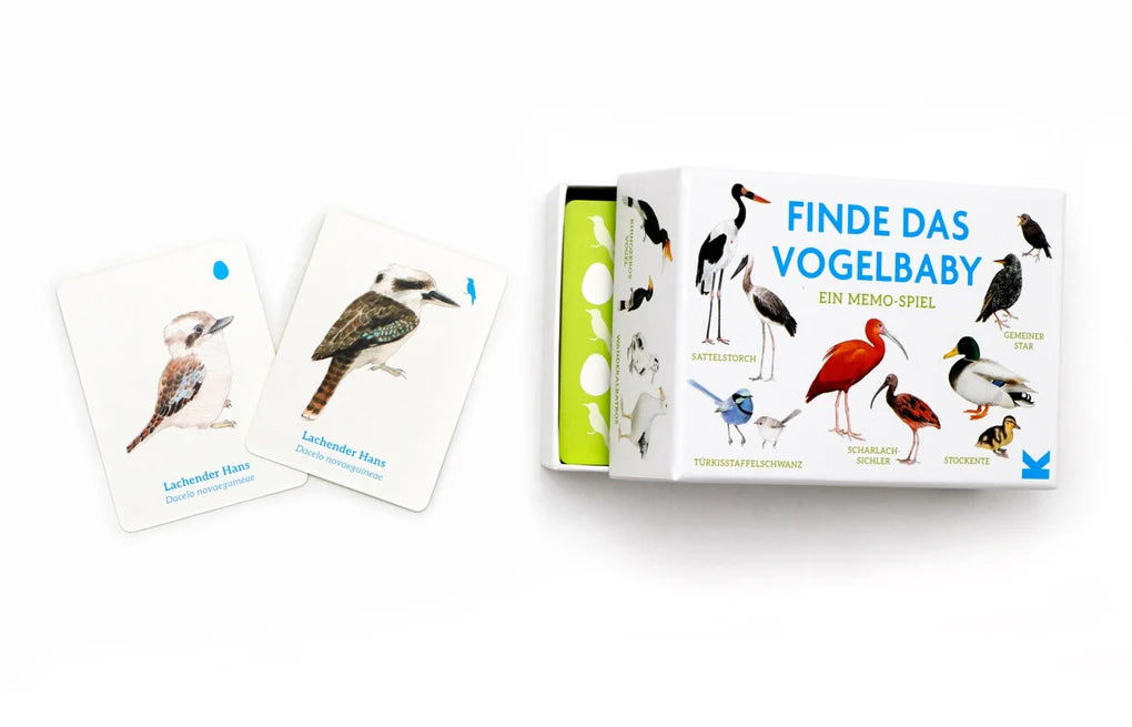 LAURENCE KING VERLAG - Finde das Vogelbaby - Memory ab 6 Jahre