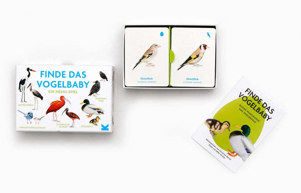LAURENCE KING VERLAG - Finde das Vogelbaby - Memory ab 6 Jahre