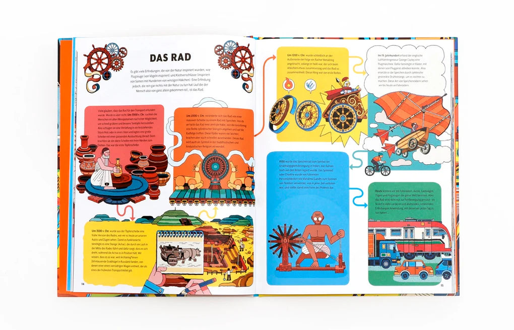 LAURENCE KING VERLAG Sieben kleine Erfindungen, die die Welt verändert haben